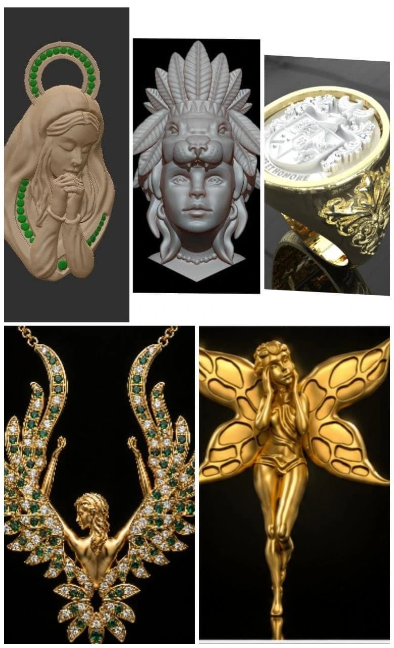 ZBrush ile Organik Takı ve Dijital Heykeltıraşlık
